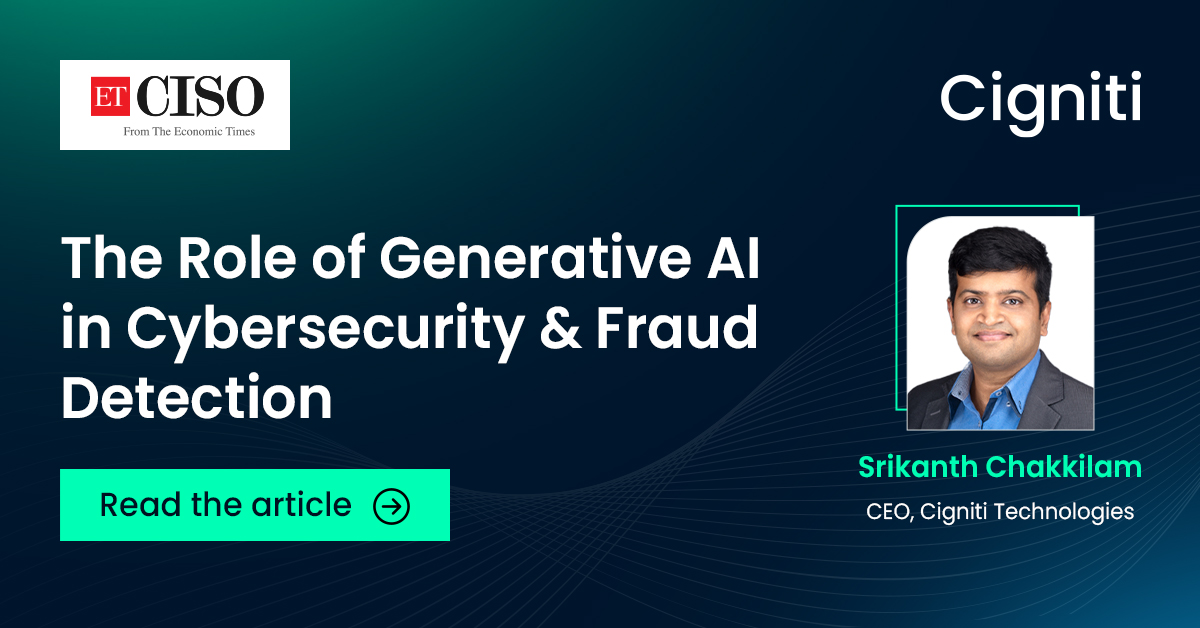 The role of Generative AI in cybersecurity and fraud detection